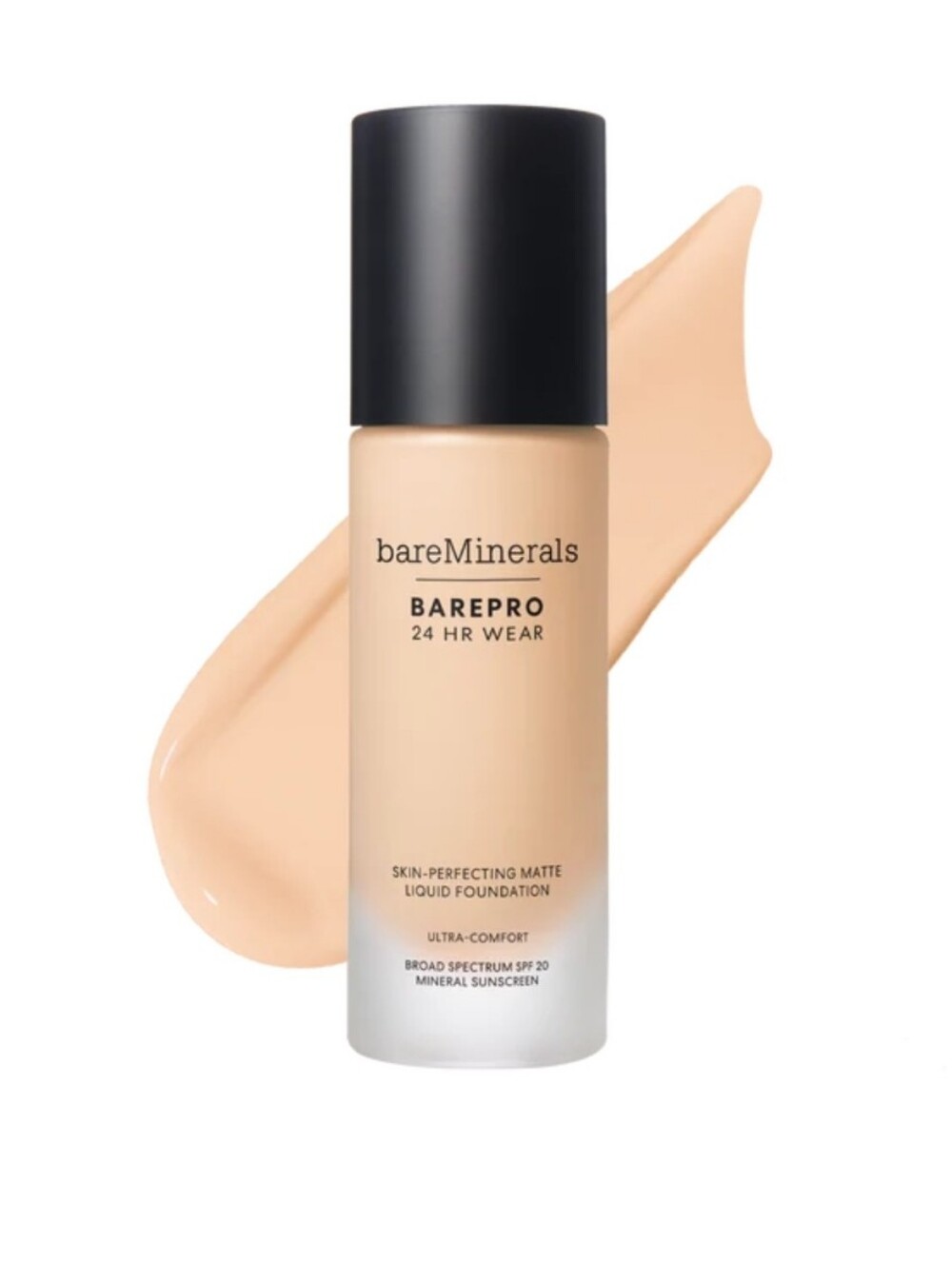BAREPRO 24HR Wear Skin-Perfecting Matte Liquid Foundation SPF 20 Fair Warm 10